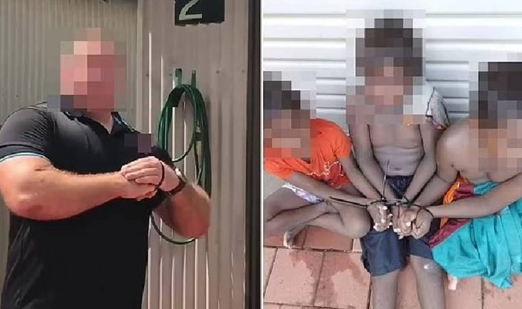 Çocukları kabloyla bağladı: 'Ağır saldırı' ile suçlandı