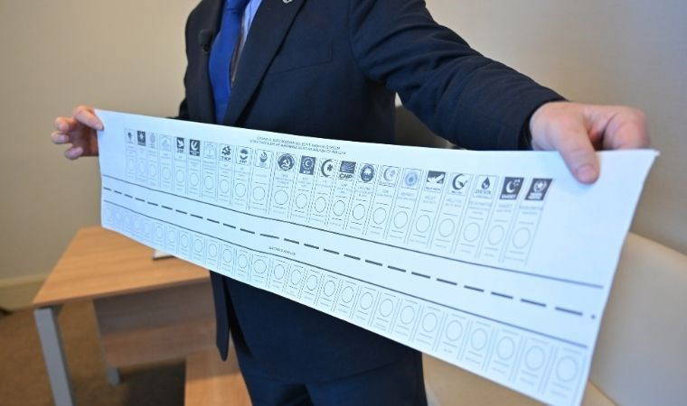 Yerel seçimlerde kullanılacak oy pusulası belli oldu