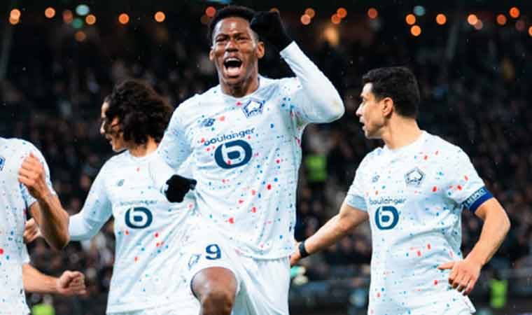 Lille'den Avusturya'da büyük avantaj!