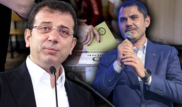 AKP'nin masasındaki anket sonuçları ortaya çıktı: Ekrem İmamoğlu mu, Murat Kurum mu?
