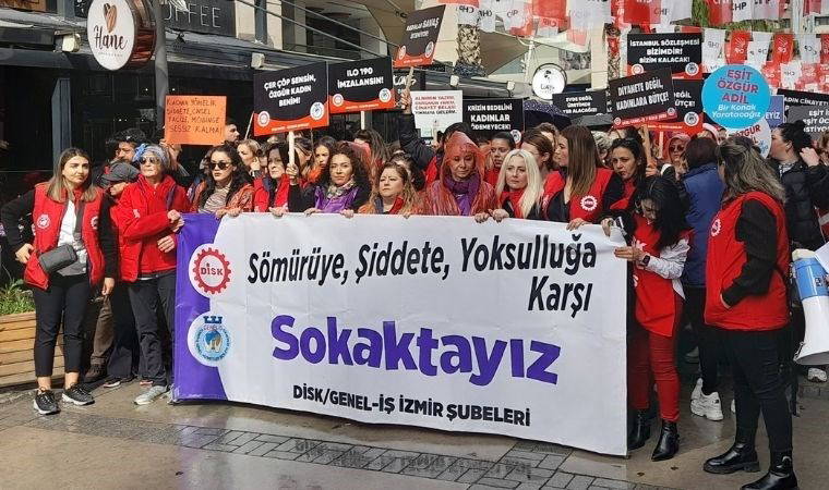 DİSK Kadın Komisyonlarından '8 Mart' yürüyüşü: