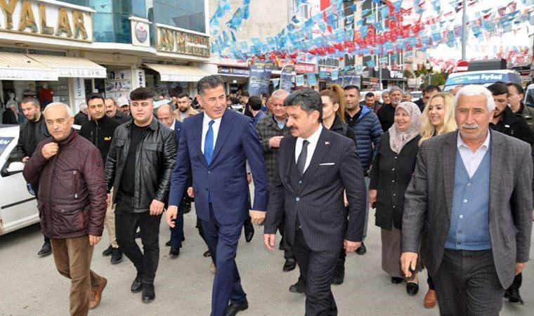 Cumhur'un 'eleman'ı Sinan Oğan, İYİ Parti adayına destek için sahada!