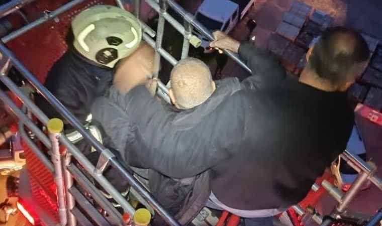 Mardin'de korkutan yangın: Yurttaşlar mahsur kaldı!