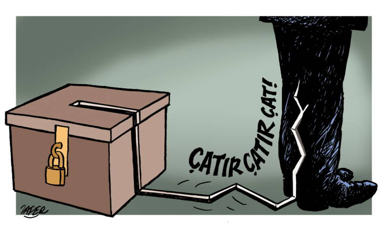 Zafer Temoçin - İğneli Fırça (Karikatür) (01 Nisan 2024)