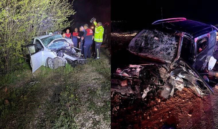 Tokat'ta iki araç kafa kafaya çarpıştı... Ölü ve yaralılar var!