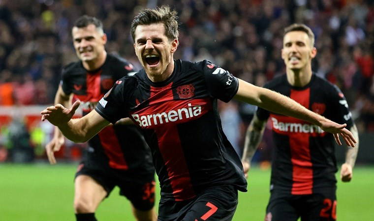 Bayer Leverkusen Almanya'da yarı final kapısını araladı!