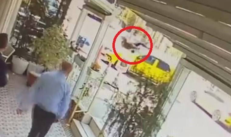 Hatalı U dönüşü kaza getirdi: Yanlış yerden dönen taksiye çarptı, takla attı