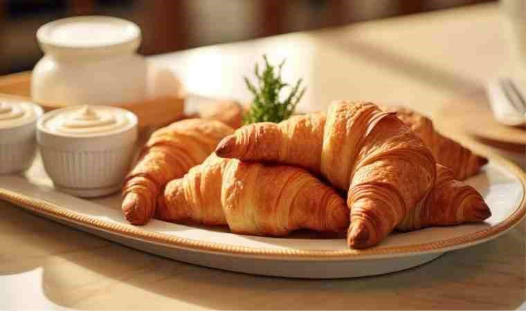 Kahvaltı sofralarının yeni yıldızı olmaya aday: Pratik kruvasan tarifi!