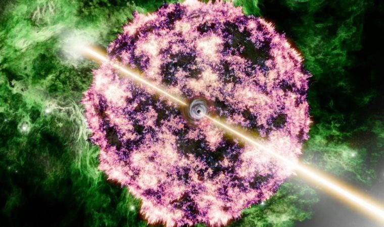 En parlak gama ışını patlamasının kaynağı saptandı