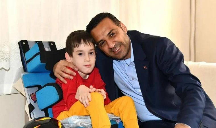 Çiğli Belediyesi'nde huzur hakları SMA hastası Doruk'a