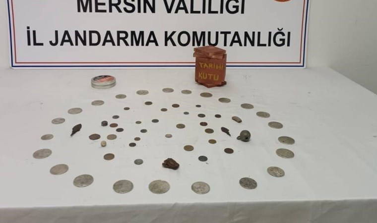 Mersin'de tarihi eser operasyonu: 2 kişi yakalandı!
