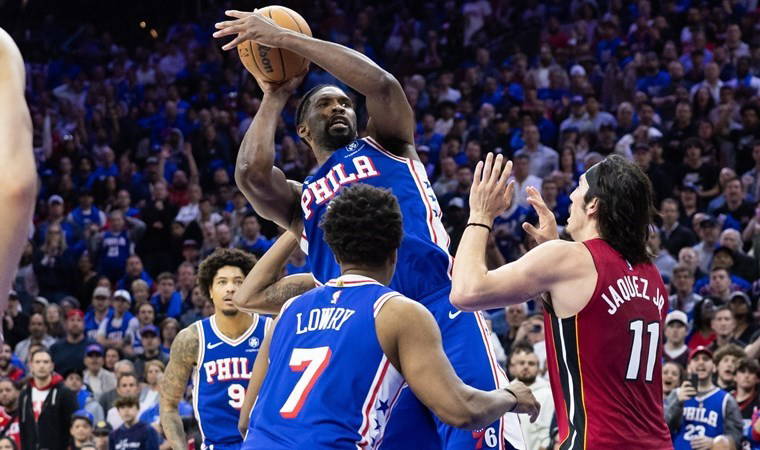 NBA'de Joel Embiid double-double yaptı: Philadelphia 76ers play-off biletini kaptı!