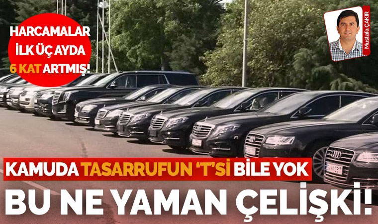 İktidar kamuda tasarruf yapılacağını söylüyor ama bütçe verileri öyle demiyor: Şatafat tam gaz!