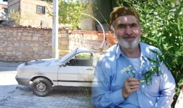 Kütayha'da aracında çıkan yangını söndürmeye çalışan kişi kalp krizi geçirdi