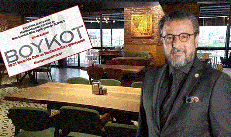 Boykot adrese ulaştı