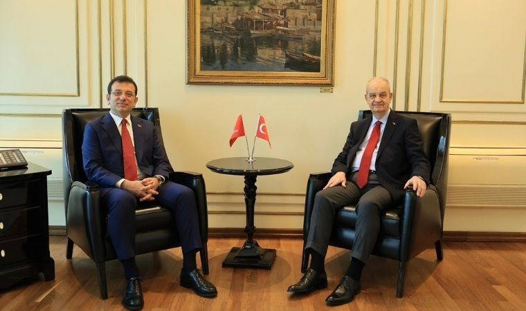 İlker Başbuğ'dan Ekrem İmamoğlu'na ziyaret