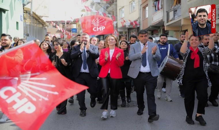 İlçelerde de renk kırmızı