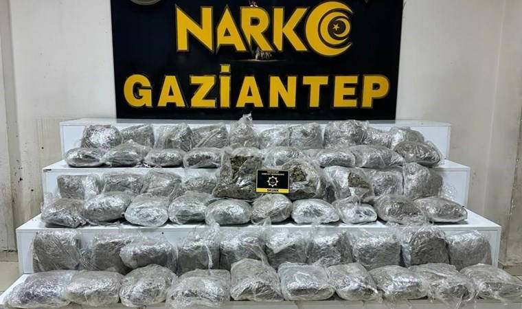 Gaziantep’te uyuşturucu operasyonu: 184 tutuklama