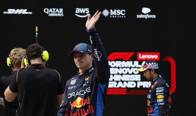 Çin'de pole pozisyonu Max Verstappen'in!