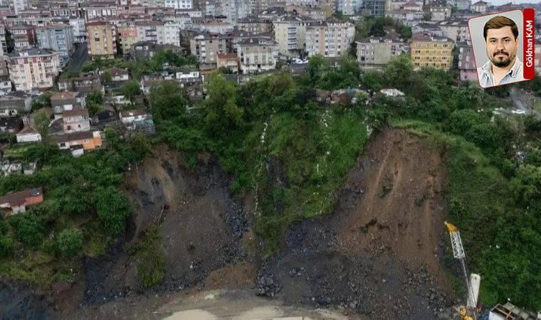 İstanbul'da toprak kayması!