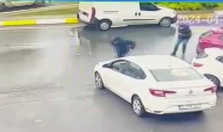 Akaryakıt istasyonunda silahlı çatışma