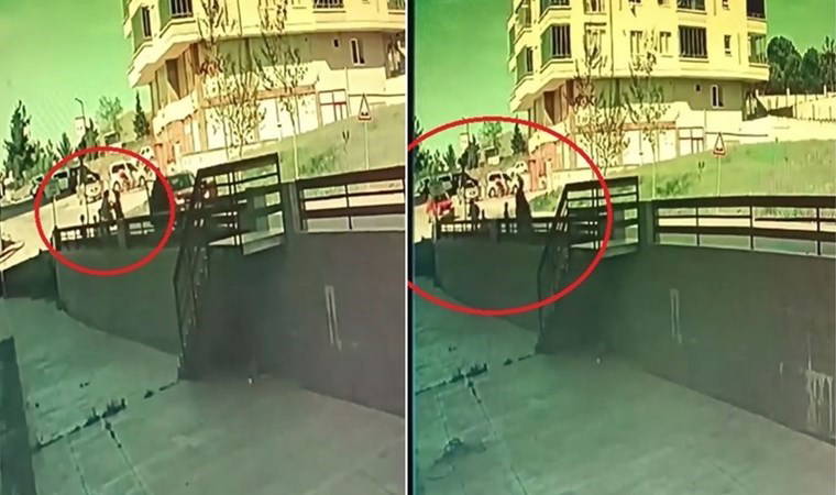 Çocukları yola atlayınca gelen aracın sürücüsüne 'yavaşla' işareti yaptı, darbedildi!