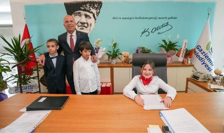 Gaziemir’in çocuk başkanları