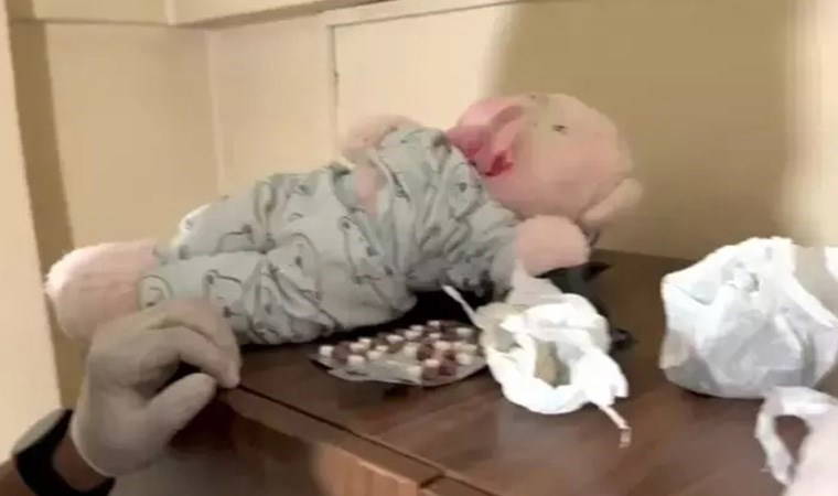 Oyuncak bebek içinden uyuşturucu çıktı: 14 gözaltı