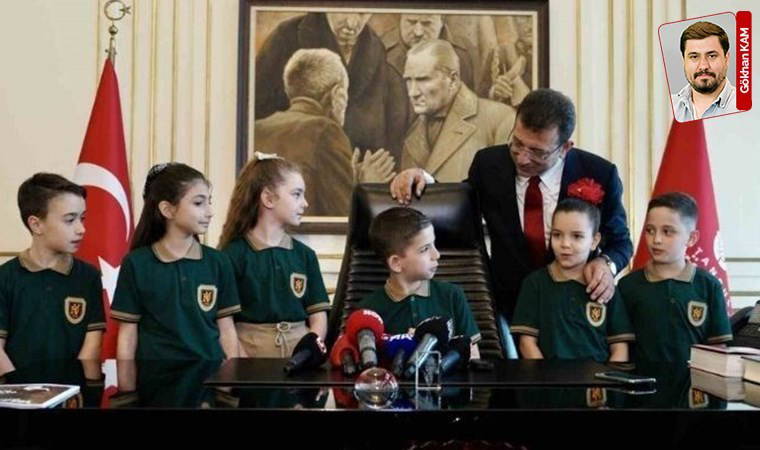 İmamoğlu, 23 Nisan'da çocukları ağırladı