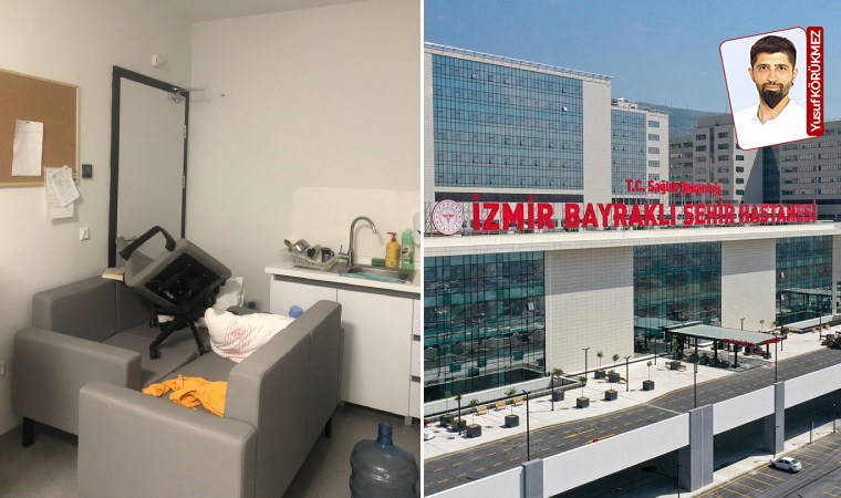 Hastanenin 9. katına tüfekle çıktı!