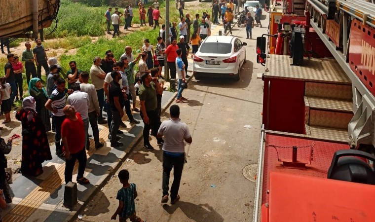 Mardin'de evde korkutan yangın: 2'si bebek 7 kişi dumandan etkilendi
