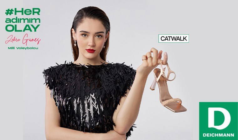 Milli Voleybolcu Zehra Güneş “Her Adımım Olay, Her Adımım Deichmann" sloganı ile DEICHMANN’ın yeni reklam yüzü oldu!