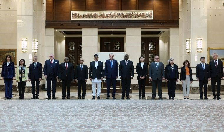 Erdoğan'a 7 ülkenin büyükelçisinden güven mektubu: Namibya, Mozambik, Mauritius...