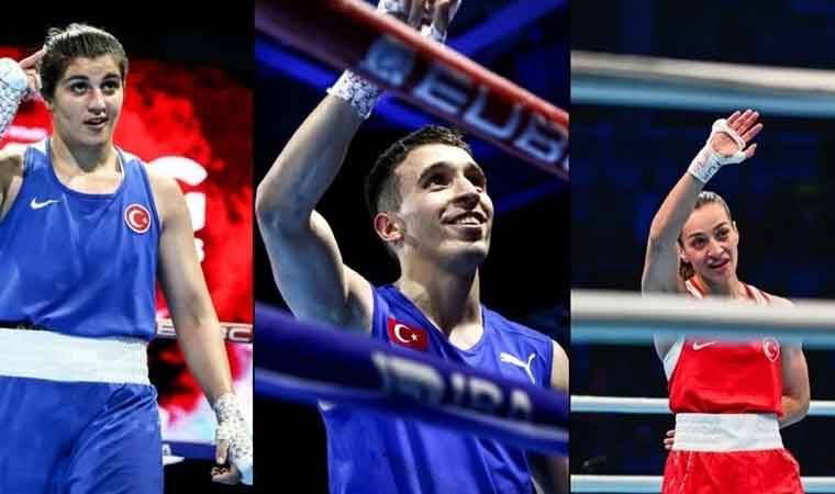 Avrupa Şampiyonası'nda 3 milli boksör finale kaldı