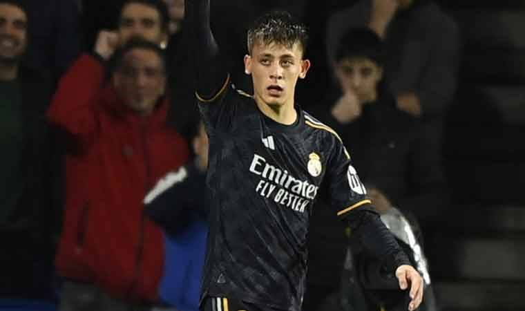 Arda Güler, Real Madrid forması ile 11'de çıktı ve golünü attı!