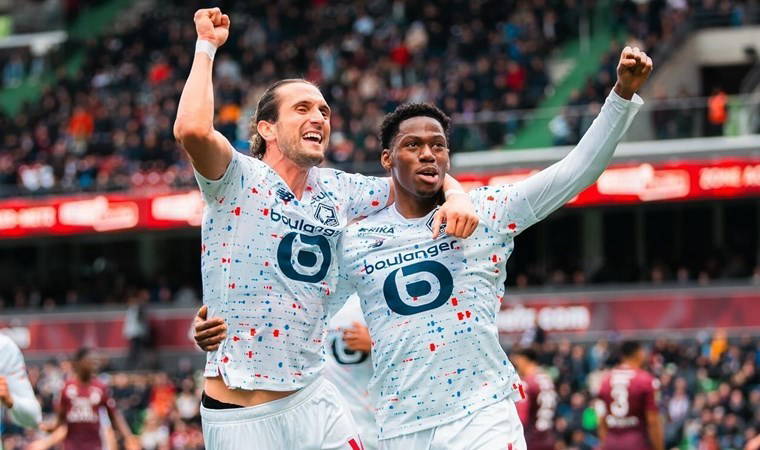 Yusuf Yazıcı, Lille'i deplasmanda galibiyete taşıdı!