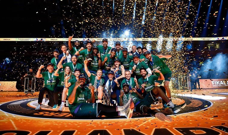 FIBA Şampiyonlar Ligi'nde şampiyon Unicaja Malaga