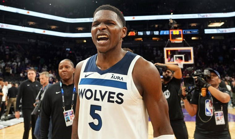 NBA'de Minnesota Timberwolves, Phoenis Suns'u süpürdü: Batı Konferansı'nda ilk yarı finalist oldu!