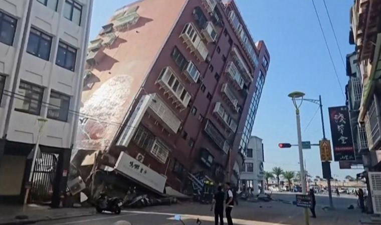 Tayvan açıklarında 7,4 büyüklüğünde deprem