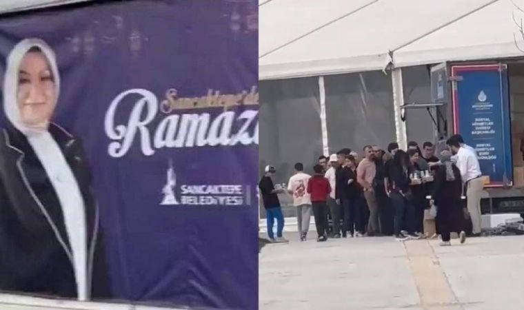 AKP'li Sancaktepe Belediyesi seçimi kaybedince iftar çadırını iptal etmişti: İBB aynı yerde iftariyelik dağıttı!
