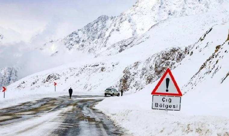 Meteoroloji Doğu Karadeniz ve Doğu Anadolu için 'çığ' uyarısı yaptı!