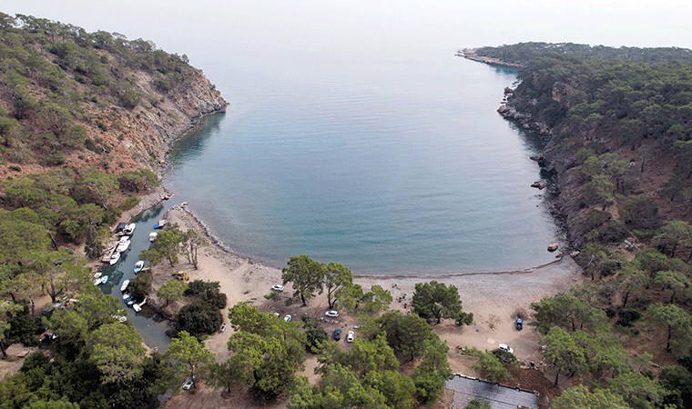 Phaselis'teki iki koya halk plajı izni ve ihalesi iptal!