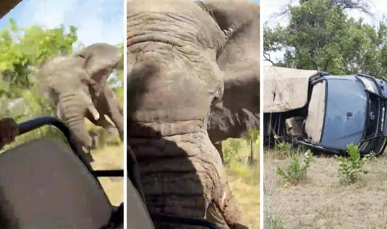 Arabayı devirerek takla attırdı...