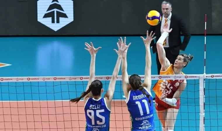 Galatasaray, evinde Nilüfer Belediye'yi geriden gelip geçti