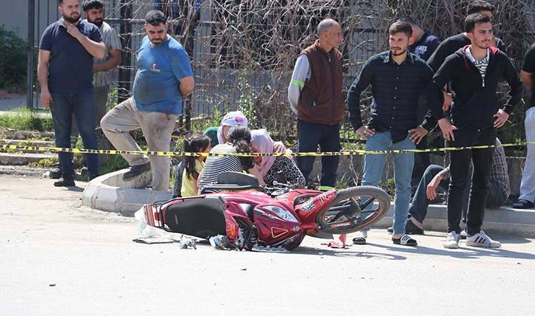 Adana'da otomobille çarpışan motosikletteki 1 kişi öldü, 1 kişi yaralandı
