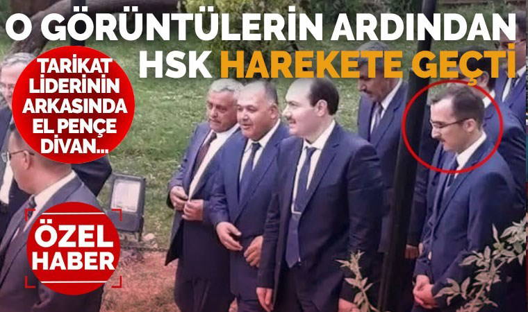 Başsavcının 'Süleymancılar' fotoğrafı ortaya çıktı! HSK harekete geçti