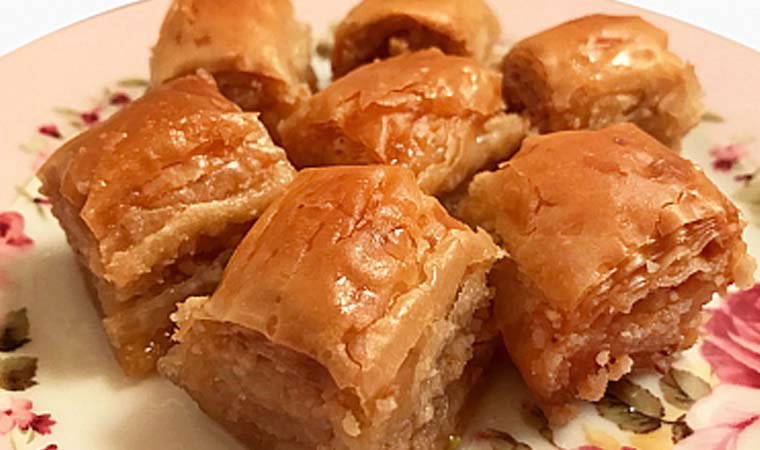 Hem ekonomik hem lezzetli: 10 dakikada yalancı baklava tarifi