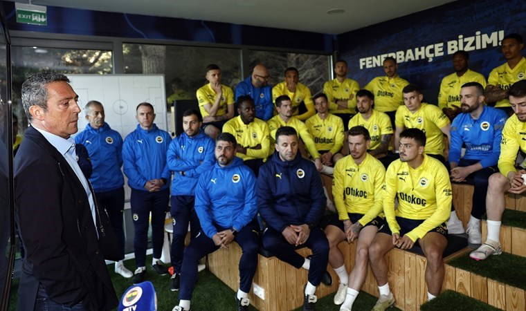 Ali Koç, Olympiakos maçı öncesi takımla bir araya geldi