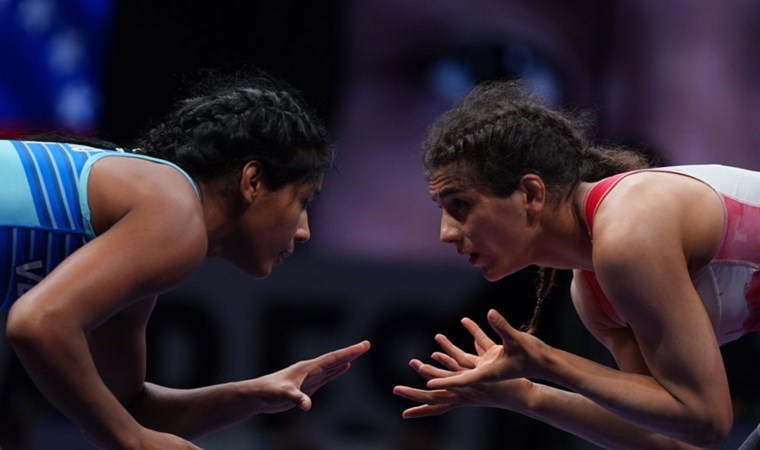 Güreş Olimpiyat Elemeleri'nde ikinci gün sona erdi