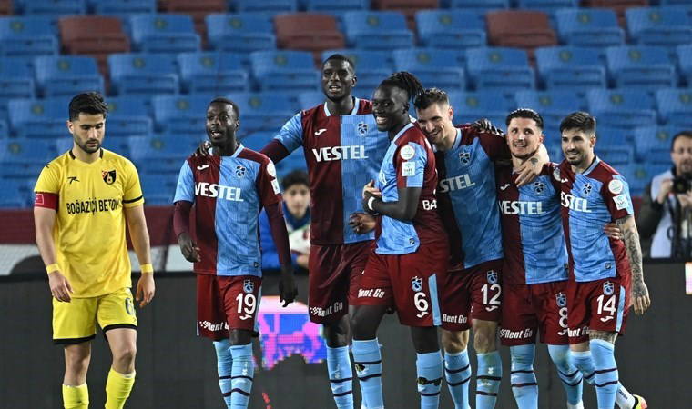 Trabzonspor 3 puanı 3 golle aldı! Trabzonspor 3-0 İstanbulspor